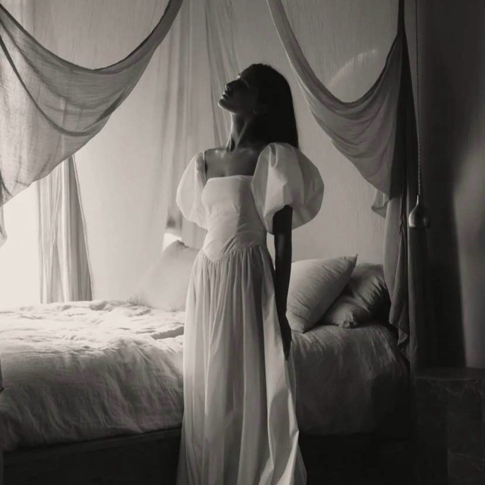 Dreamy Caroline Constas White Gown